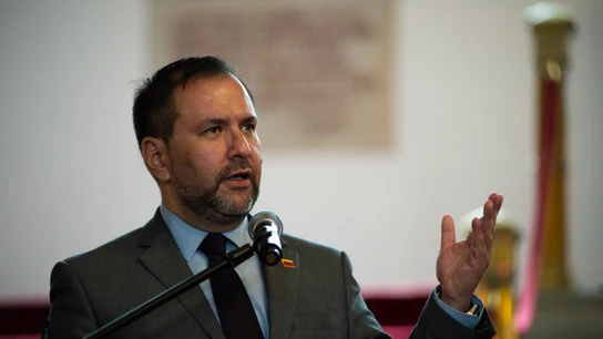 El ministro de Exteriores de Venezuela, Yvan Gil El ministro de Exteriores de Venezuela, Yvan Gil