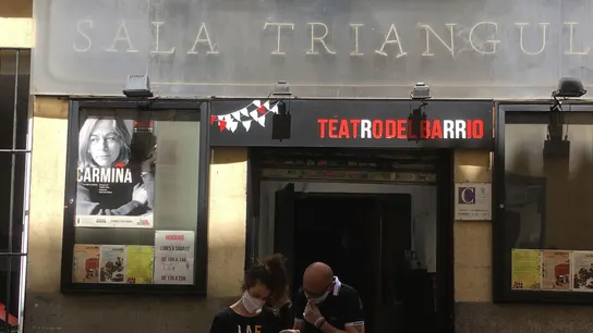 Fachada del Teatro del Barrio en Lavapiés, galardonado con el Premio Nacional de Teatro 2024. Exterior del Teatro del Barrio, en una imagen de 2020.