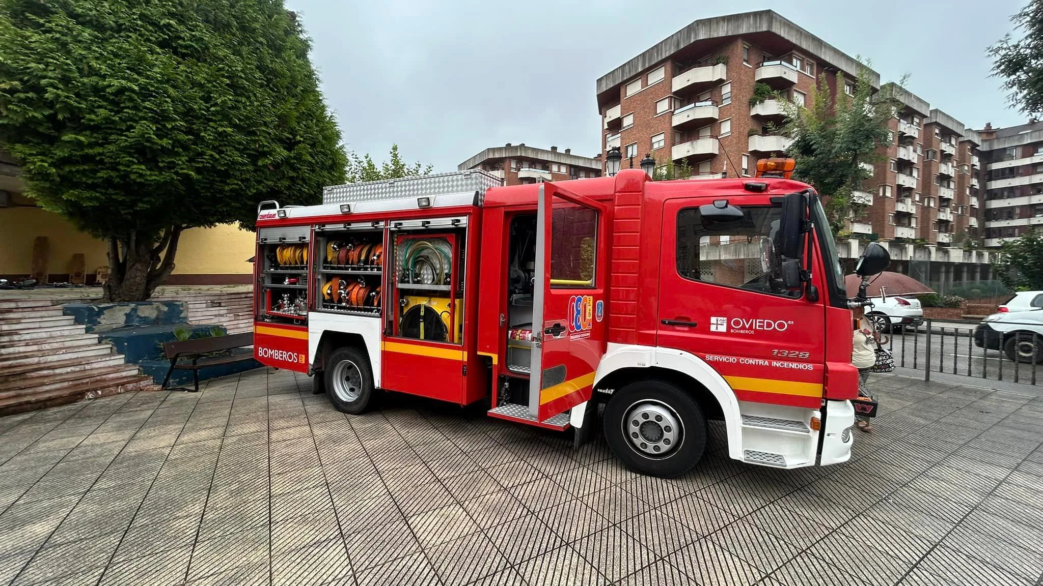 Camión de bomberos de Oviedo