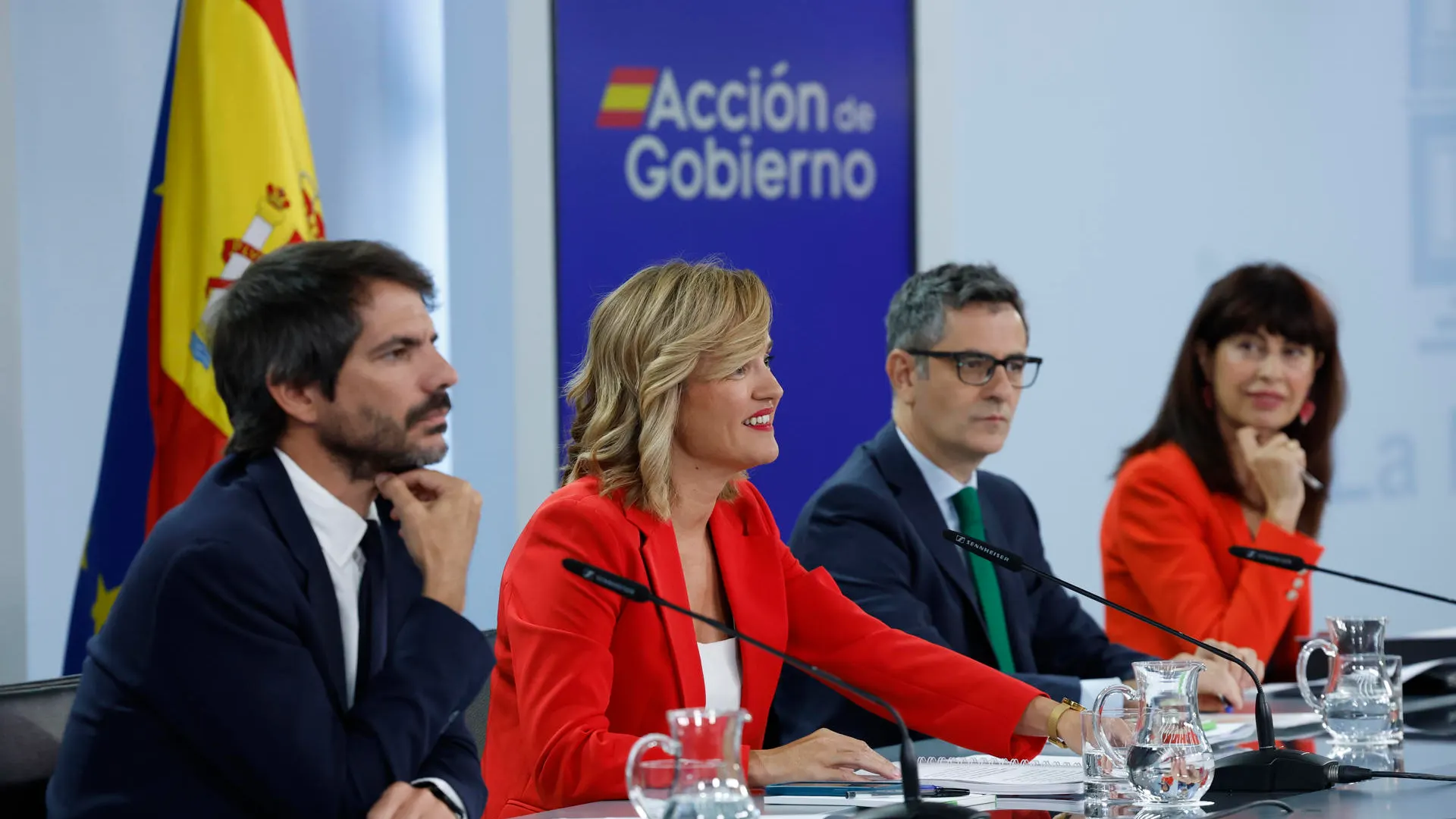 Rueda de prensa tras el Consejo de Ministros