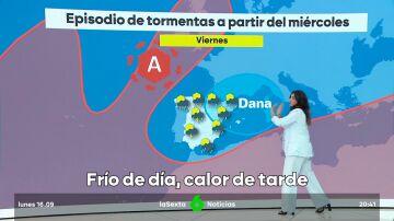 Llega una DANA a partir del miércoles que dejará lluvias en casi todo el país