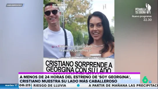 Alfonso Arús alucina con las bromas de Cristiano Ronaldo en 'Soy Georgina': "Cree que tiene gracia" Alfonso Arús alucina con las bromas de Cristiano Ronaldo en 'Soy Georgina': "Cree que tiene gracia"