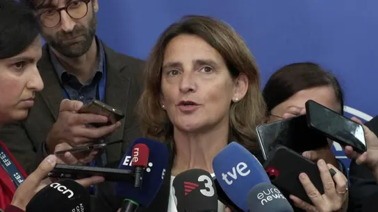 Teresa Ribera, tras ser elegida para el cargo de vicepresidenta ejecutiva para la Transición Limpia, Justa y Competitiva, así como para Competencia Teresa Ribera, tras ser elegida para el cargo de vicepresidenta ejecutiva para la Transición Limpia, Justa y Competitiva, así como para Competencia