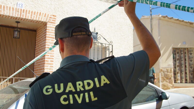 Foto de archivo de un agente de la Guardia Civil.