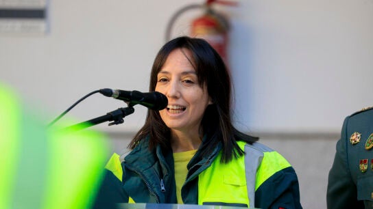 La delegada del Gobierno en la Comunidad de Madrid, Mercedes Gonz&aacute;lez, preside el acto de presentaci&oacute;n de los nuevos guardias civiles