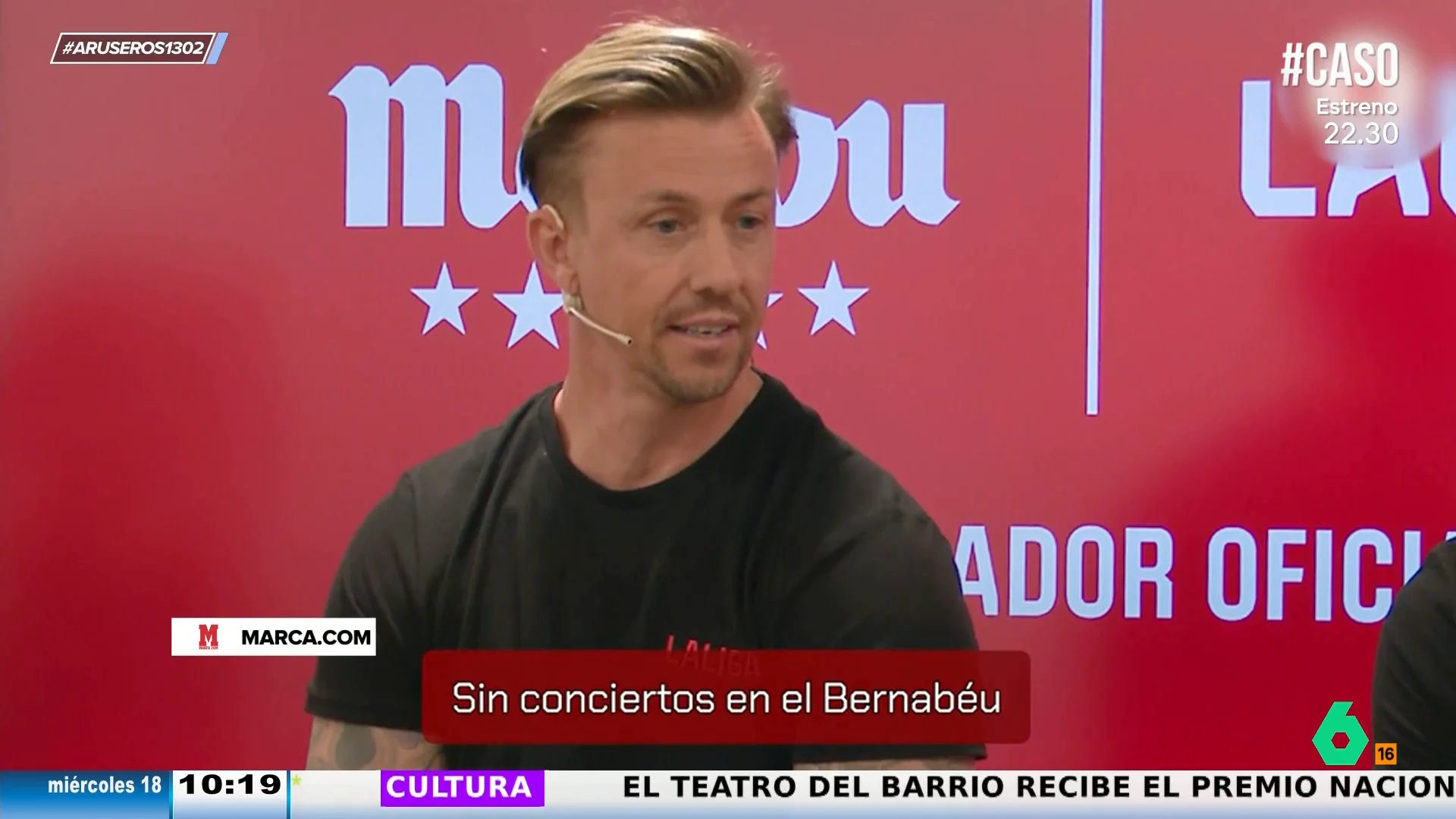 Guti, sobre los conciertos en el Bernabéu: "Donde esté un concierto que se quite un Atleti vs. Rayo"