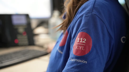 Imagen de archivo del servicio de Emergencias 112 de Castilla y León. Imagen de archivo del servicio de Emergencias 112 de Castilla y León.