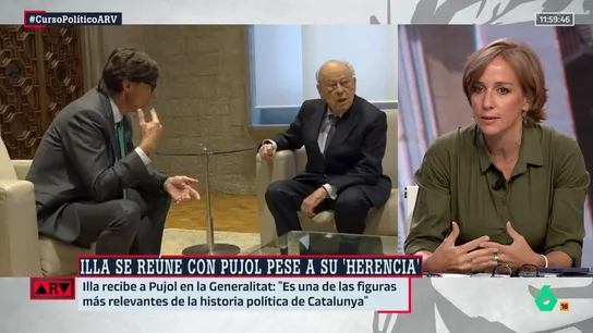 Tania Sánchez, sobre Illa y Pujol Tania Sánchez, sobre Illa y Pujol