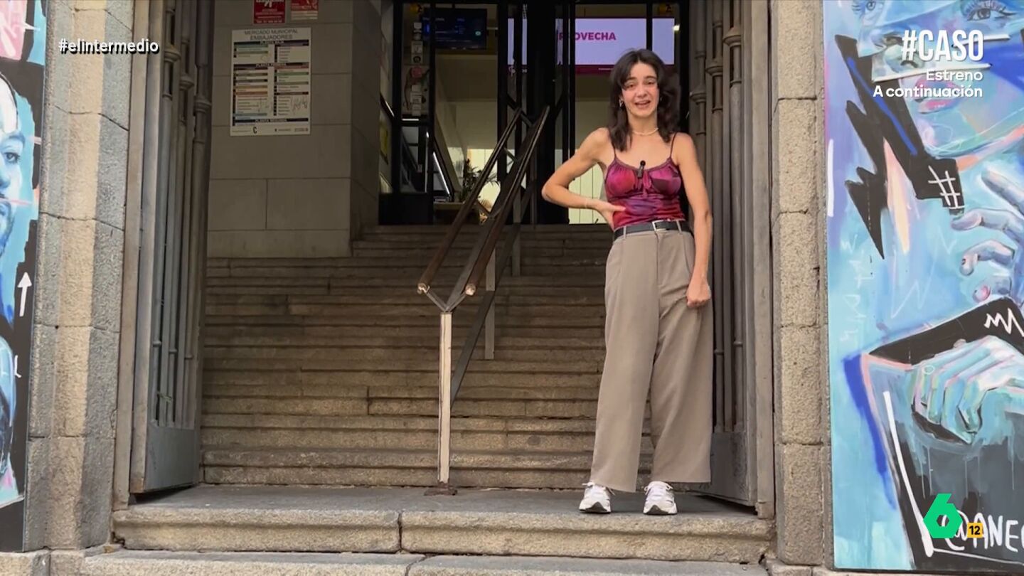 La activista ha dado un paseo por el centro de la ciudad para demostrar las barreras a las que se enfrentan d&iacute;a a d&iacute;a las personas con movilidad reducida: desde la falta de rampas a la falta de entradas accesibles. 