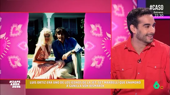 Juan Sanguino cuenta cómo se gestó la relación entre Luis Ortiz y Gunilla Von Bismark: "Tenía ojos de Bambi" Uno de los símbolos de la 'jet set' marbellí ha fallecido tras una larga enfermedad. Ortiz fue conocido, entre otras cosas, gracias a su matrimonio con la aristócrata alemana con la que tenía un hijo.