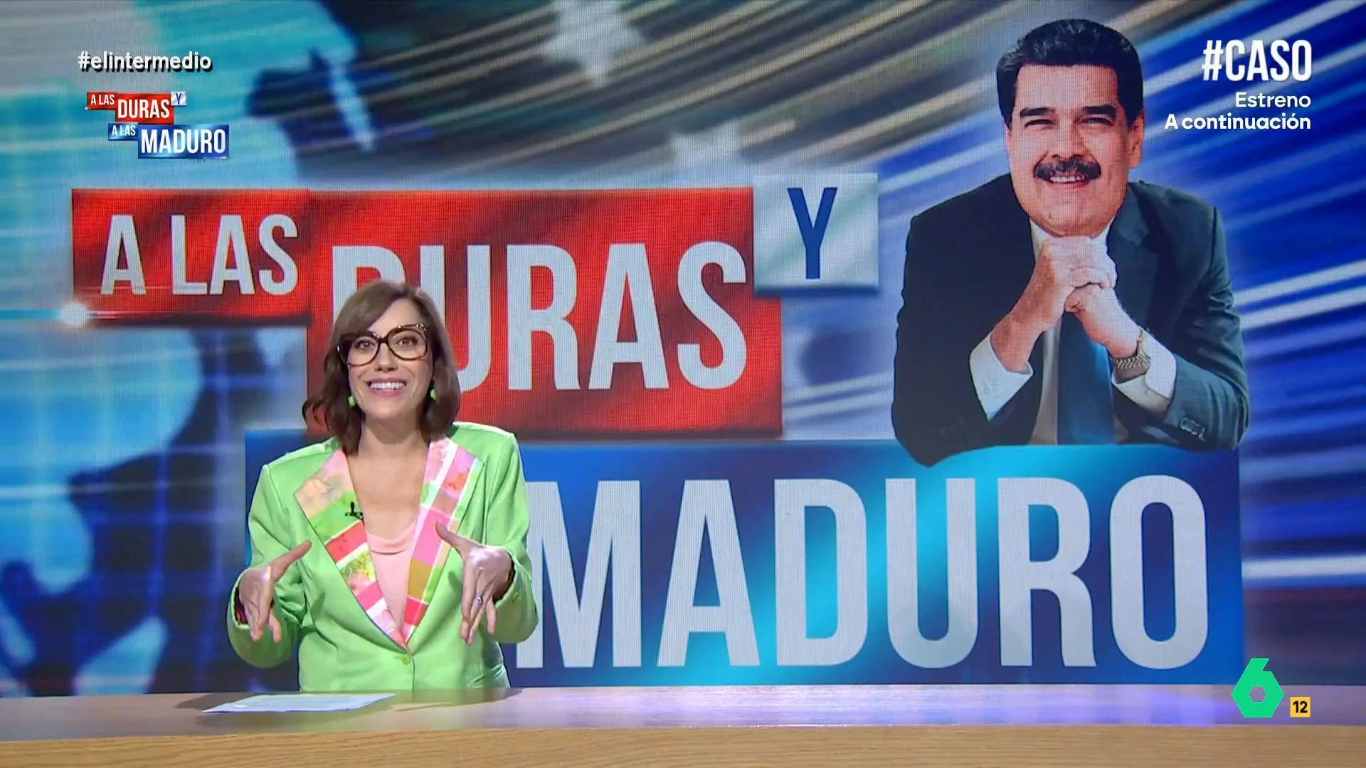 Cristina Gallego presenta 'A las duras y a las Maduro': "Acá en Caracas no nos echamos la siesta como los mamahuevos de los españoles"