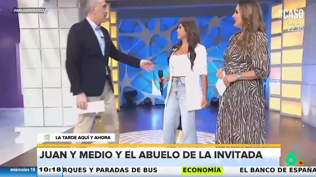 Juan y Medio, sobre el abuelo de una invitada: "Menos mal que no te pareces a él, porque qué feo es"