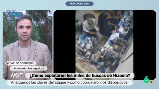 Un experto en ciberseguridad analiza las explosiones de aparatos de Hizbulá "Cada día aparecen vulnerabilidades y una podría ser la de provocar el calentamiento de la batería", comenta el experto Carlos Seisdedos, si bien afirma que el ataque a Hizbulá es más una acción sobre la cadena de distribución que un hackeo.