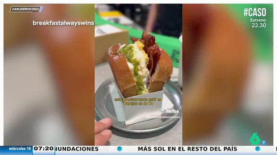 Un tiktoker reacciona al desayuno que ofrece el nuevo proyecto de Dabiz Muñoz en el aeropuerto de Madrid Un tiktoker reacciona al desayuno que ofrece el nuevo proyecto de Dabiz Muñoz en el aeropuerto de Madrid