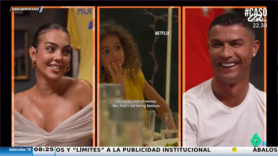 Alfonso Arús, tras saber por qué los hijos de Cristiano Ronaldo y Georgina Rodríguez no van al colegio en Portugal: "Les tenemos hasta en la sopa" Alfonso Arús, tras saber por qué los hijos de Cristiano Ronaldo y Georgina Rodríguez no van al colegio en Portugal: "Les tenemos hasta en la sopa"