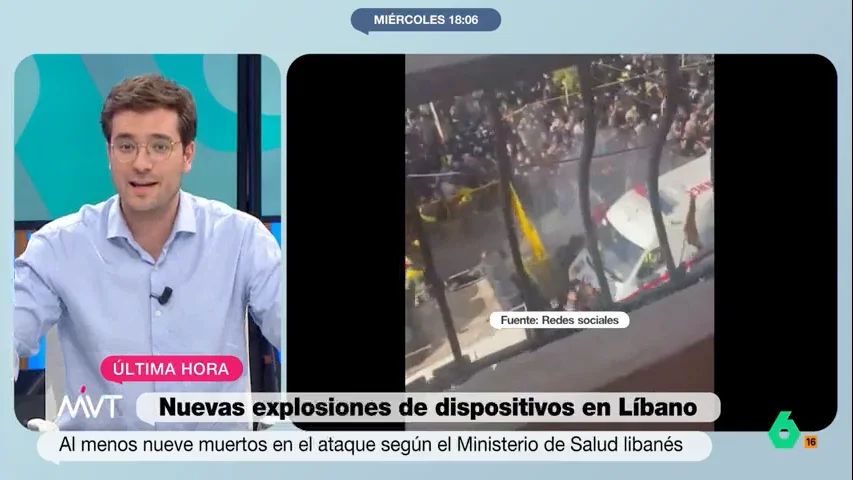 "No solamente estás apuntando a una persona a la que potencialmente te vas a tener que enfrentar, sino que alrededor puede haber niños o familias", comenta el politólogo Alan Barroso tras los nuevos ataques a miembros de Hizbulá en Líbano.