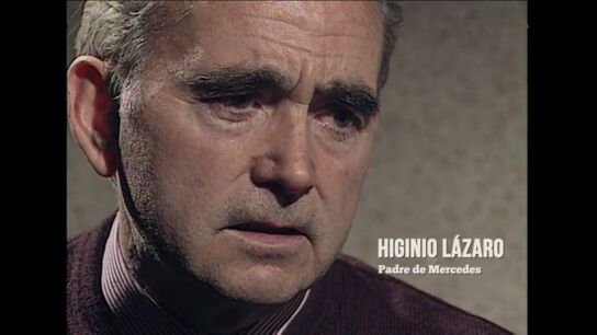 As&iacute; encontr&oacute; Higinio L&aacute;zaro el cuerpo sin vida de su hija Mercedes en su propio garaje en Zaragoza en 1992