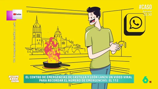 "Por un huevo frito la que has liado Juanito": el Centro de Emergencias de Castilla y León se hace viral tras su último vídeo "Por un huevo frito la que has liado Juanito": el Centro de Emergencias de Castilla y León se hace viral tras su último vídeo