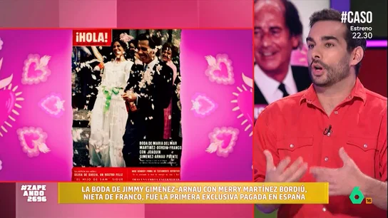 Así fue la boda de Jimmy Giménez-Arnau con la nieta de Franco: Juan Sanguino revela todos los detalles en Zapeando Así fue la boda de Jimmy Giménez-Arnau con la nieta de Franco: Juan Sanguino revela todos los detalles en Zapeando