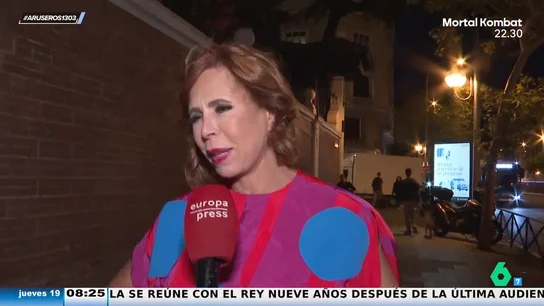 Ágatha Ruiz de la Prada, tras criticar Carmen Lomana también a Tamara Falcó: "Mientras se lo diga a las demás, bendito sea" Ágatha Ruiz de la Prada, tras criticar Carmen Lomana también a Tamara Falcó: "Mientras se lo diga a las demás, bendito sea"