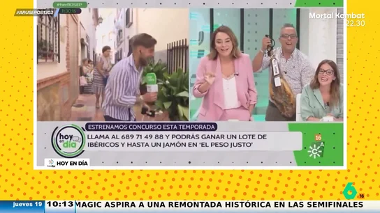 Toñi Moreno, a su reportero: "A ver si hoy con suerte cuentas algo hoy en el directo, venga" Toñi Moreno, a su reportero: "A ver si hoy con suerte cuentas algo hoy en el directo, venga"