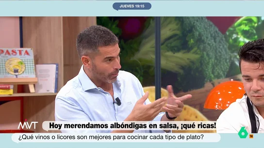 Pablo Ojeda desmiente un mito sobre el alcohol al cocinar: "Siempre queda un resto" El nutricionista advierte que las personas abstemias, los niños o las embarazadas debería evitar tomar salsas que contengan este ingrediente ya que, al cocinarlo, no se elimina por completo.