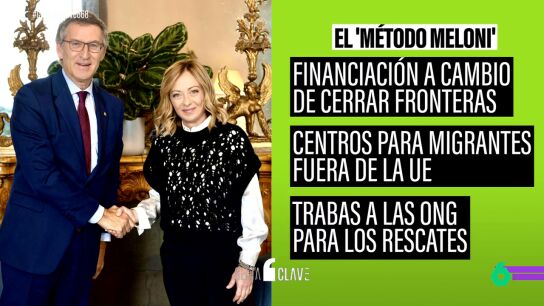 La pol&iacute;tica migratoria de Meloni que aplaude Feij&oacute;o: acuerdos con Libia y T&uacute;nez, centros en Albania y puertos cerrados