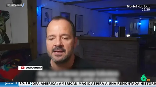 Ángel Martín advierte a las parejas de los futbolistas tras la posible huelga: "No es que haya sido infiel, simplemente no tiene plan" Ángel Martín advierte a las parejas de los futbolistas tras la posible huelga: "No es que haya sido infiel, simplemente no tiene plan"