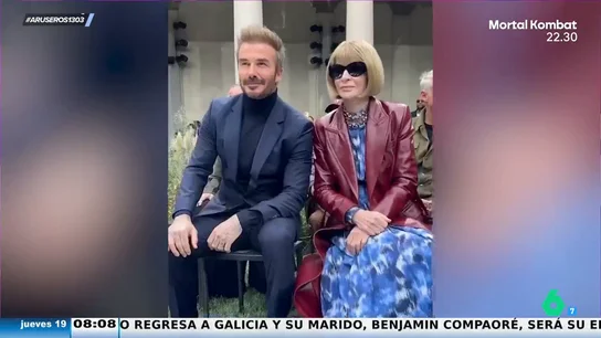 David Beckham causa sensación en la Semana de la Moda de Milán con un espectacular traje con jersey David Beckham causa sensación en la Semana de la Moda de Milán con un espectacular traje con jersey