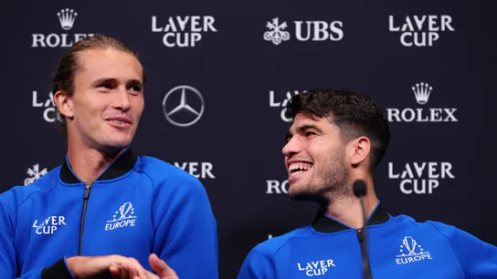 Zverev y Alcaraz Zverev y Alcaraz