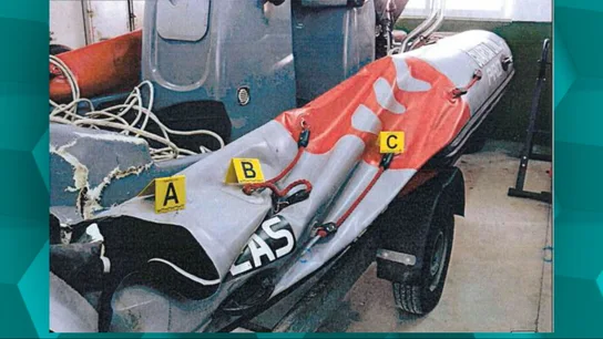 La lancha de los agentes de la Guardia Civil asesinado en Barbate La lancha de los agentes de la Guardia Civil asesinado en Barbate