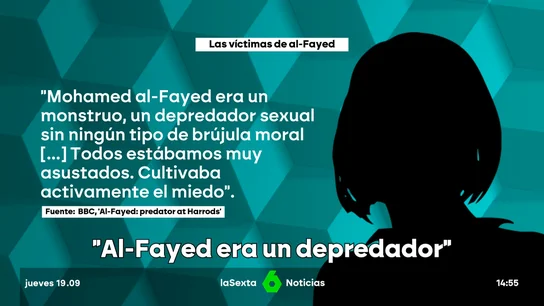 "Era un monstruo, un depredador sexual": cinco empleadas acusan de violacióin a Mohamed Al Fayed, el exdueño de Harrods "Era un monstruo, un depredador sexual": cinco empleadas acusan de violacióin a Mohamed Al Fayed, el exdueño de Harrods