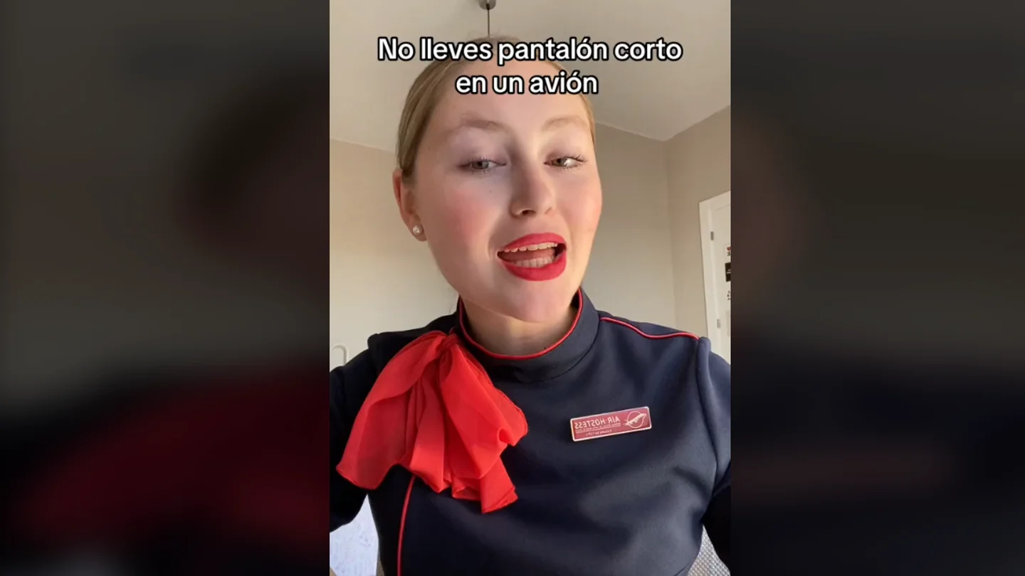 Una azafata cuenta por qué no tienes que ir en pantalón corto en el avión Una azafata cuenta por qué no tienes que ir en pantalón corto en el avión