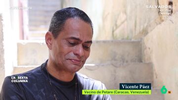 Un opositor venezolano rompe a llorar al recordar a sus amigos exiliados