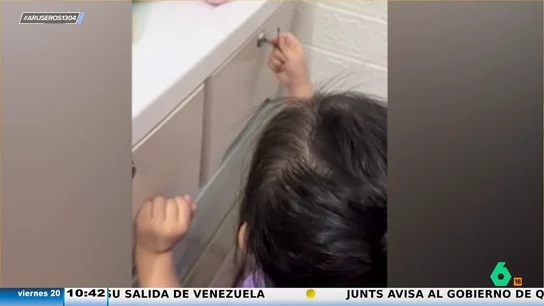 La reacción de Angie Cárdenas al ver como una niña consigue abrir un cajón con una horquilla: "Qué chunga" La reacción de Angie Cárdenas al ver como una niña consigue abrir un cajón con una horquilla: "Qué chunga"