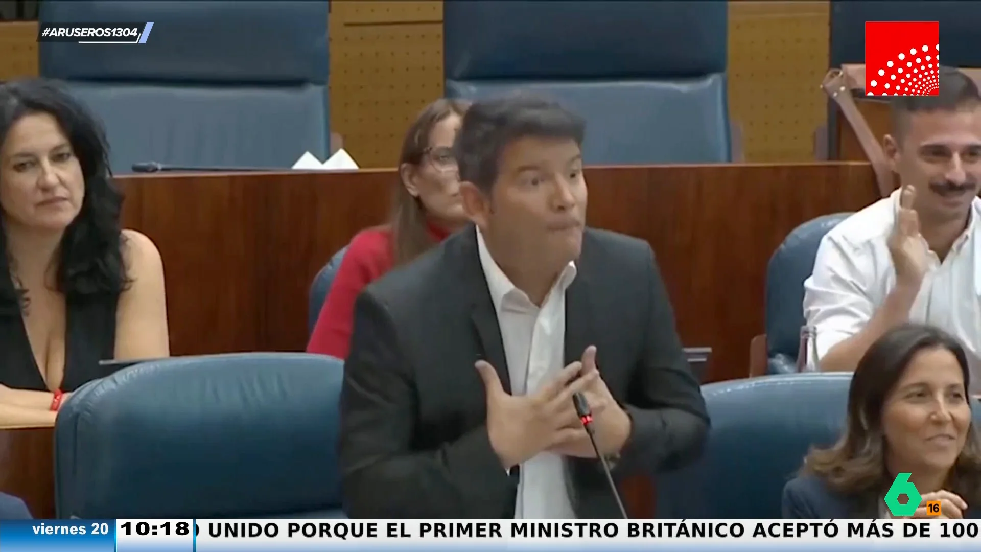 Un diputado socialista de la Asamblea de Madrid acusa al PP de envidiar a Sánchez "por lo bueno que está"