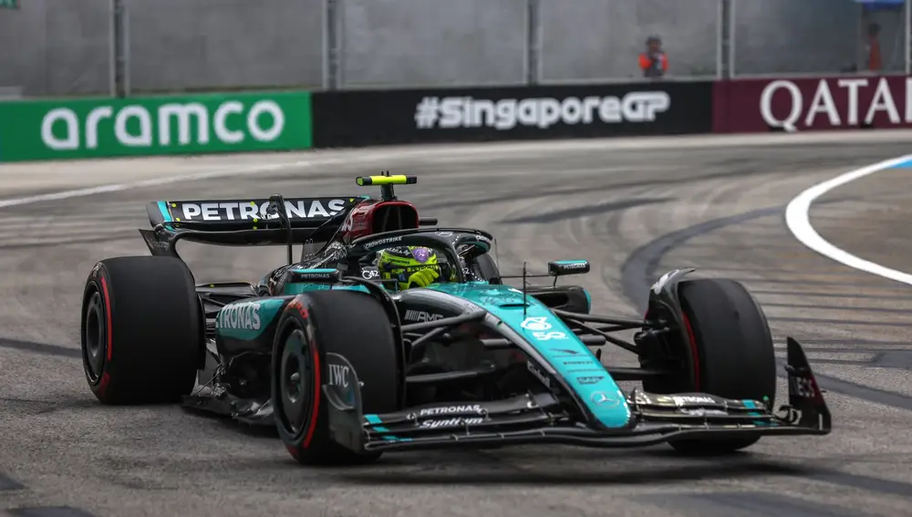 Los Mercedes y Red Bull parecían algo perdidos Los Mercedes y Red Bull parecían algo perdidos