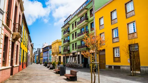 San Cristobal de la Laguna en Tenerife, Islas Canarias San Cristobal de la Laguna en Tenerife, Islas Canarias