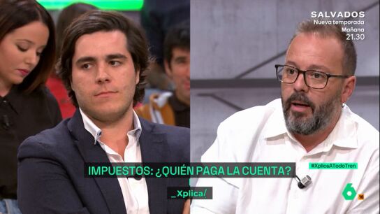Debate entre un empresario y Antonio Maestre