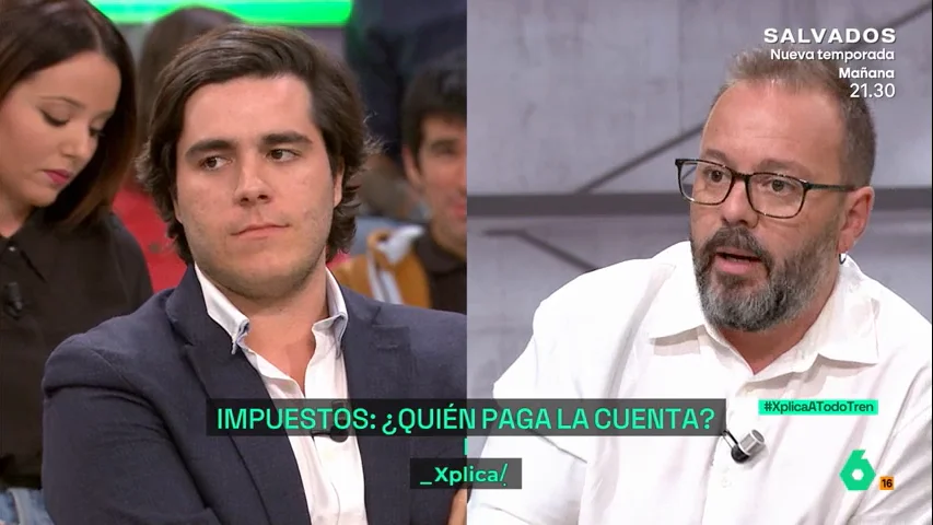 Debate entre un empresario y Antonio Maestre