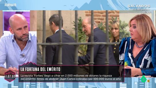 LA ROCA Pilar Vidal, sobre Juan Carlos I: "Estamos hablando de un se&ntilde;or que no hace vida con su mujer y regala 65 millones a una amante"