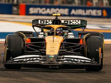 Pole para Lando Norris y anticipio de duelo con Max Verstappen