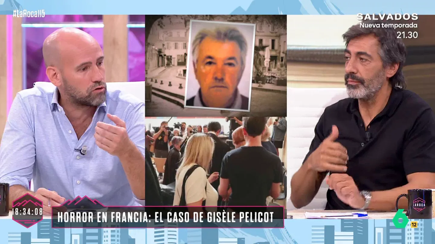 ROCA Juan Del Val y Gonzalo Miró, tajantes sobre el caso de la mujer violada por 51 hombres en Francia ROCA Juan Del Val y Gonzalo Miró, tajantes sobre el caso de la mujer violada por 51 hombres en Francia