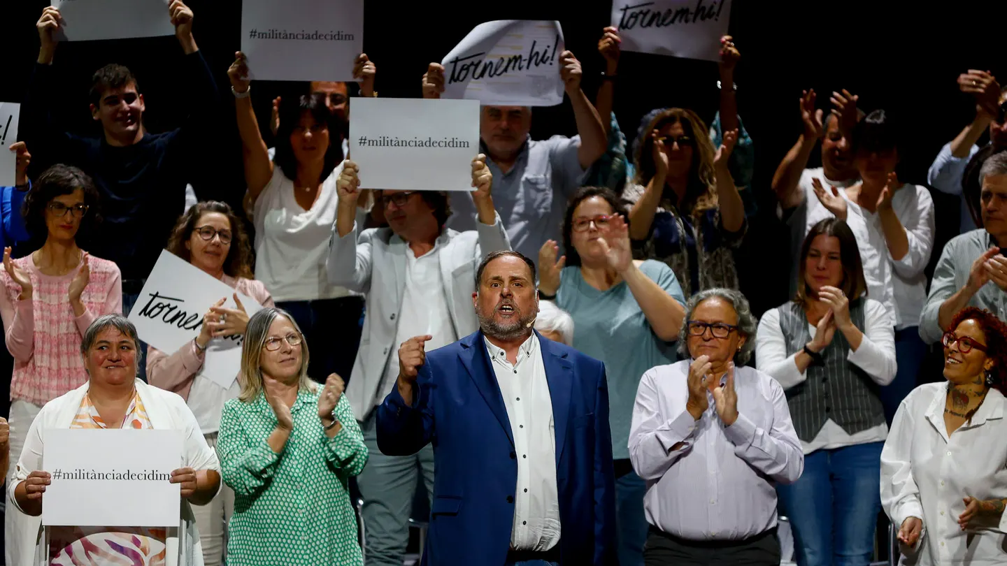 Oriol Junqueras presenta Militància Decidim, su candidatura para volver a presidir ERC Oriol Junqueras presenta Militància Decidim, su candidatura para volver a presidir ERC