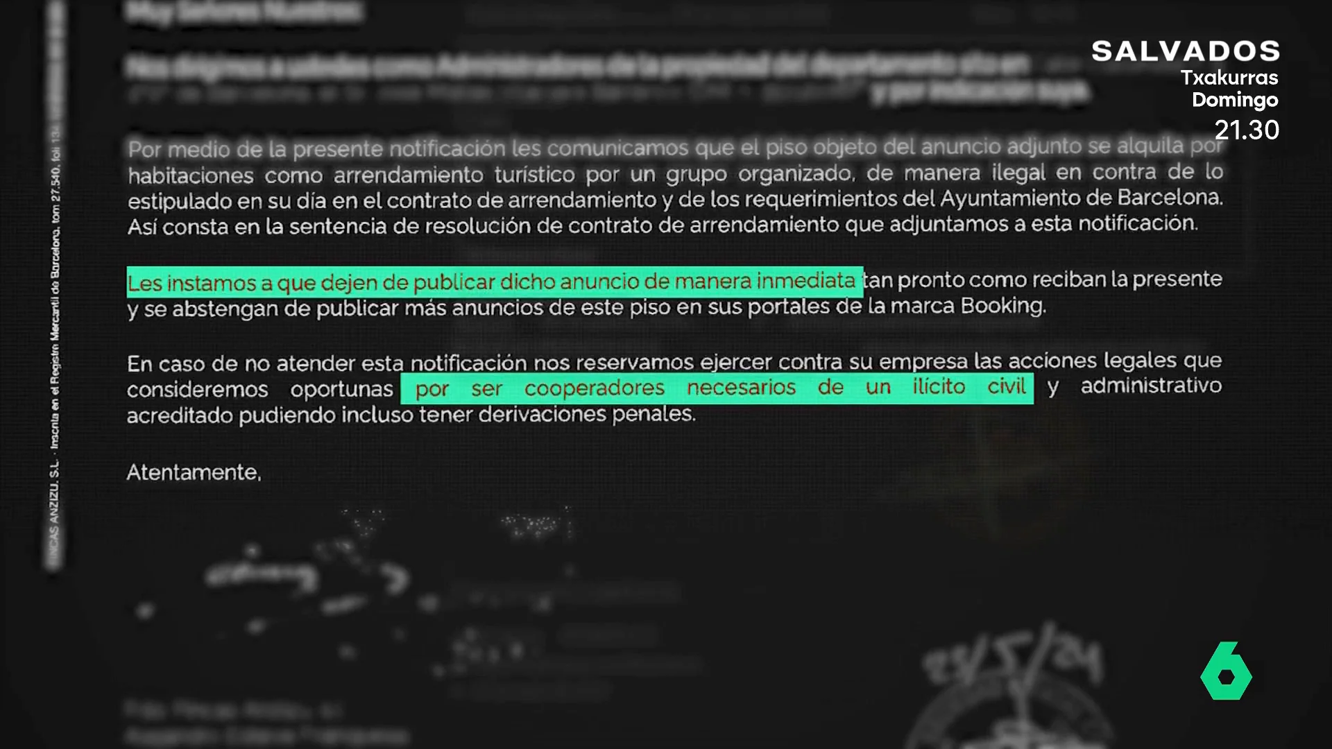 Booking da la espalda a un propietario cuando pide retirar el anuncio del piso turístico ilegal montado por su inquilino