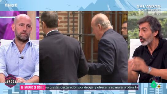LA ROCA Del Val, tajante sobre la fortuna del em&eacute;rito: "&iquest;Cu&aacute;nto tiene? &iquest;De d&oacute;nde sale? Si no podemos contestar, este pa&iacute;s tiene un problema" LA ROCA &Aacute;ngel Antonio Herrera: "Antes no se pod&iacute;a hablar del rey como si fuera un futbolista" LA ROCA &Aacute;ngel Antonio Herrera apunta c&oacute;mo estar&iacute;an preparando para heredar LA ROCA Pilar Vidal, sobre Juan Carlos I: "Estamos hablando de un se&ntilde;or que no hace vida con su mujer y regala 65 millones a una amante" LA ROCA La reflexi&oacute;n de Mir&oacute; sobre el &uacute;ltimo movimiento del rey em&eacute;rito: "Estamos en quinto de carrera de golfada" 