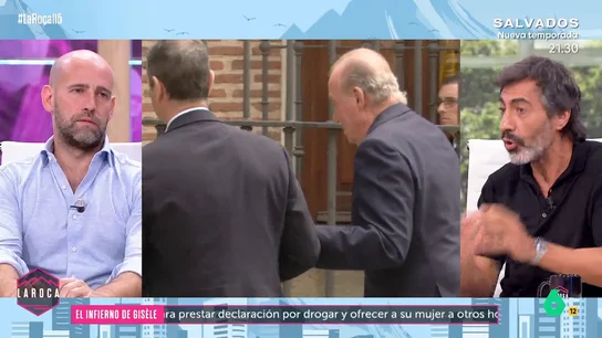 LA ROCA Del Val, tajante sobre la fortuna del emérito: "¿Cuánto tiene? ¿De dónde sale? Si no podemos contestar, este país tiene un problema" LA ROCA Ángel Antonio Herrera: "Antes no se podía hablar del rey como si fuera un futbolista" LA ROCA Ángel Antonio Herrera apunta cómo estarían preparando para heredar LA ROCA Pilar Vidal, sobre Juan Carlos I: "Estamos hablando de un señor que no hace vida con su mujer y regala 65 millones a una amante" LA ROCA La reflexión de Miró sobre el último movimiento del rey emérito: "Estamos en quinto de carrera de golfada" LA ROCA Del Val, tajante sobre la fortuna del emérito: "¿Cuánto tiene? ¿De dónde sale? Si no podemos contestar, este país tiene un problema" LA ROCA Ángel Antonio Herrera: "Antes no se podía hablar del rey como si fuera un futbolista" LA ROCA Ángel Antonio Herrera apunta cómo estarían preparando para heredar LA ROCA Pilar Vidal, sobre Juan Carlos I: "Estamos hablando de un señor que no hace vida con su mujer y regala 65 millones a una amante" LA ROCA La reflexión de Miró sobre el último movimiento del rey emérito: "Estamos en quinto de carrera de golfada"