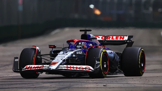 Daniel Ricciardo, con el RB en Singapur Daniel Ricciardo, con el RB en Singapur