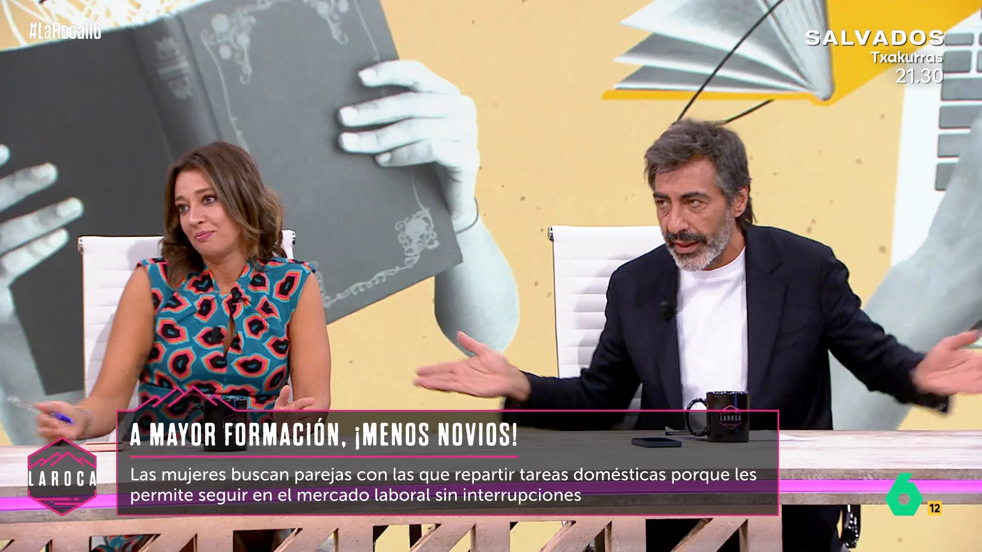 Juan del Val: "Mi caso hace 20 años era muy extraño, pero que ahora un hombre se quede en casa con los niños no lo es"