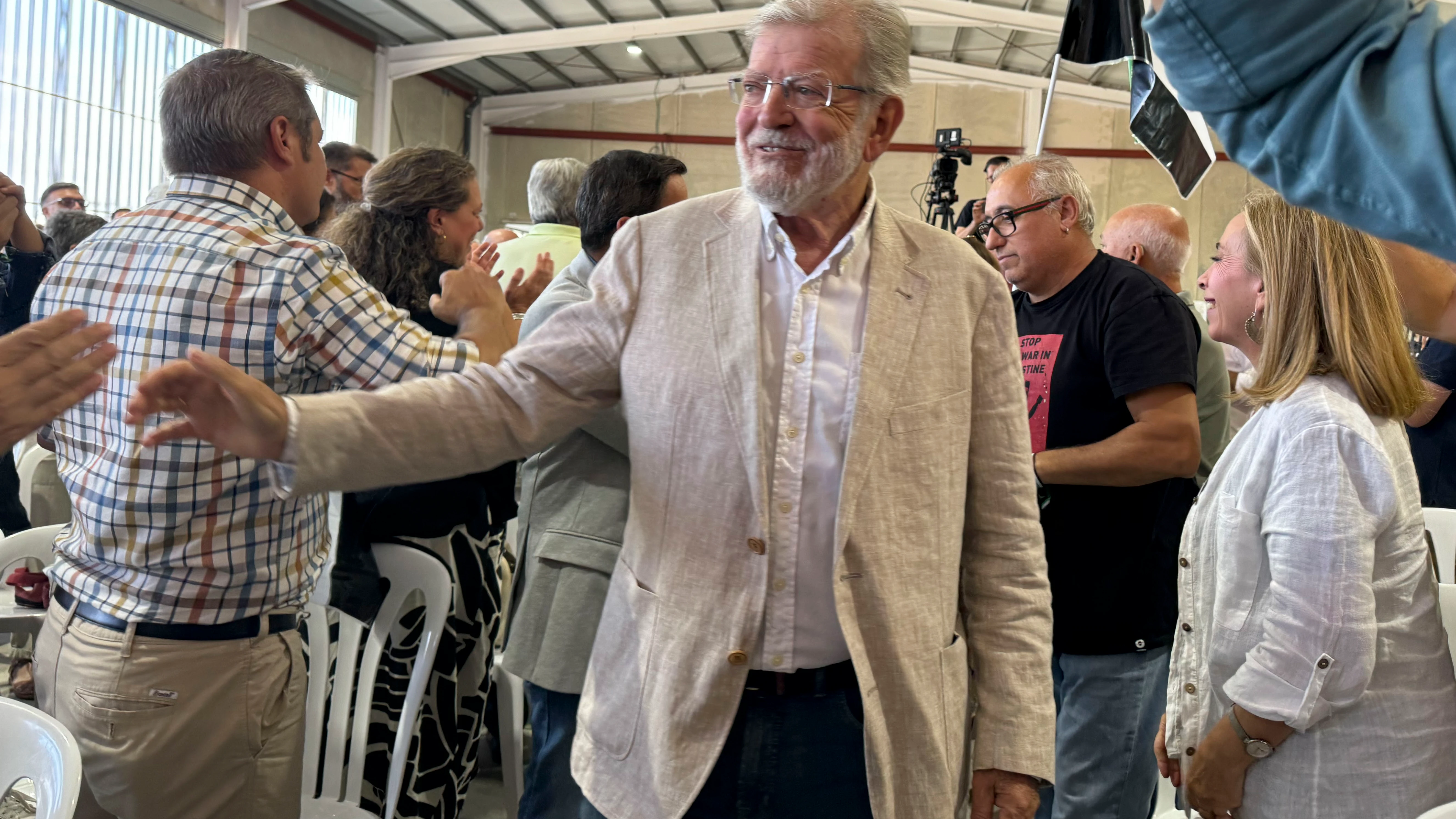 El ex secretario general de los socialistas extremeños Juan Carlos Rodríguez Ibarra